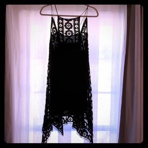 Sexy black lace dress - festival, beach, cocktail